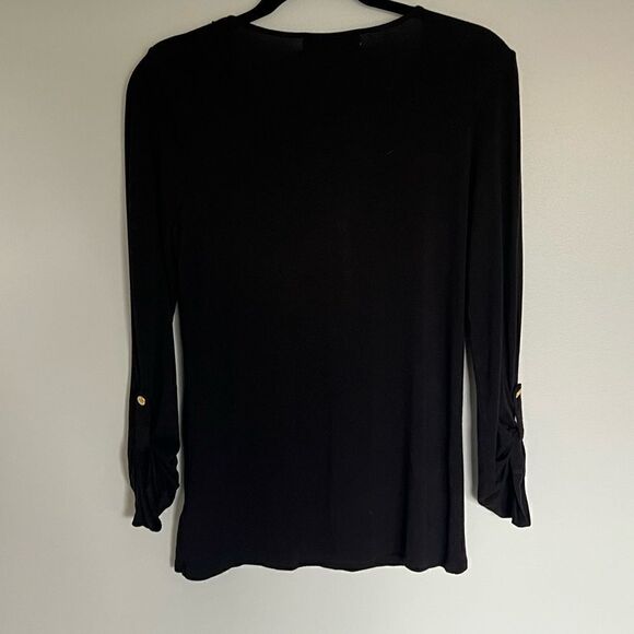 *2/$30* MICHAEL Michael Kors 3/4 sleeve button up top - Picture 5 of 7